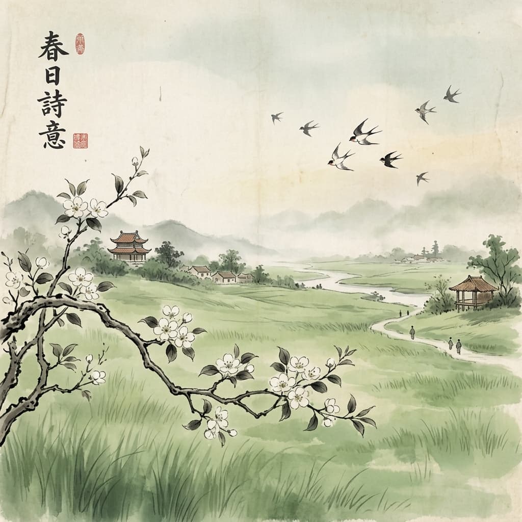 Cảnh ngày xuân