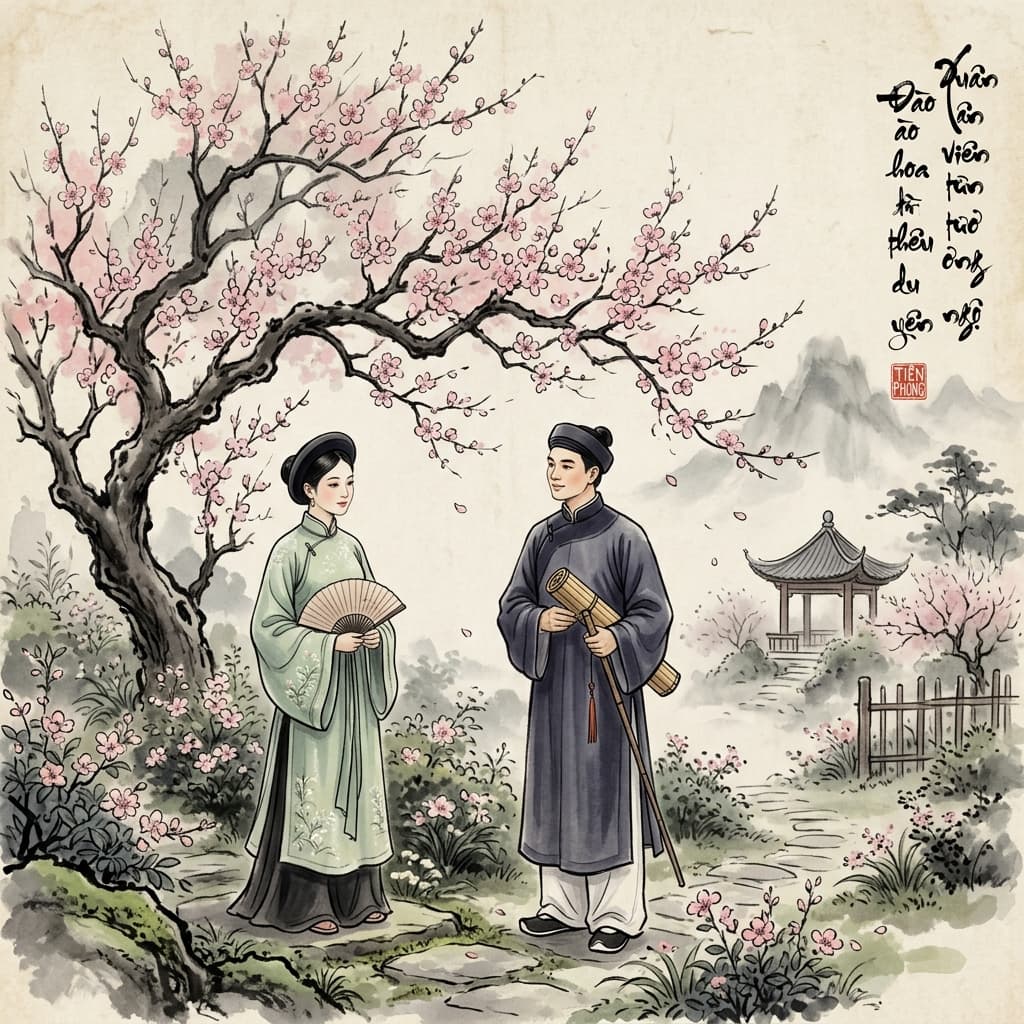 Kiều gặp Kim Trọng